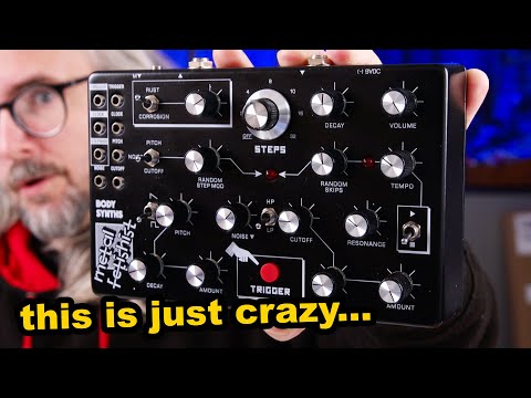 Moog DFAM little brother! // METAL FETISHIST synthesizer review