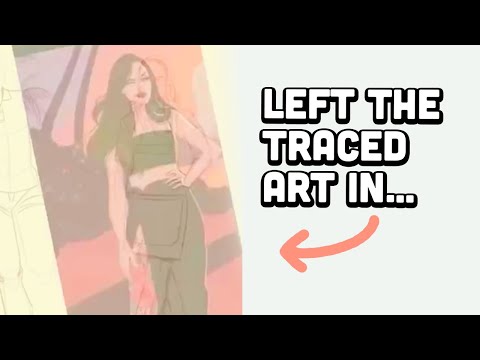 This Artist EXPOSED Their Own Tracing...