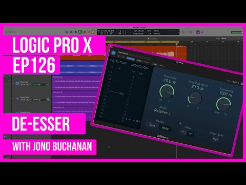 Logic Pro X: How to use Logic's De-Esser