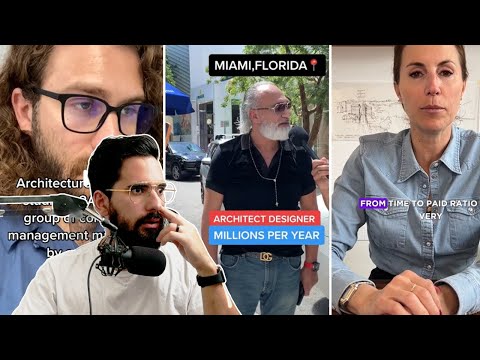 Architects are jumping ship... Money in architecture is GONE...