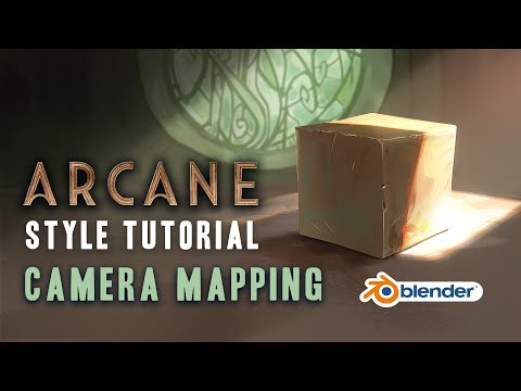 Arcane Tutorial Part 2 : Deep Dive Into the Arcane Look and Camera Projections (Blender 3.0 / EEVEE)