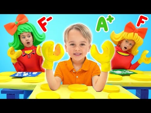 Chris na Escola de Lego - Aventuras divertidas para crianças