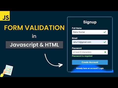 JavaScript Form Validation for Beginners
