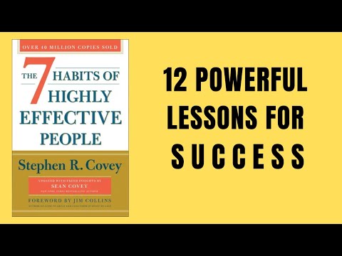 The 7 Habits of Highly Effective People by Stephen R. Covey | Audiobook summary |