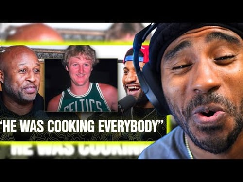 K Dre Reacts to Legendary Larry Bird Trash Talk Stories Revealed 🤣