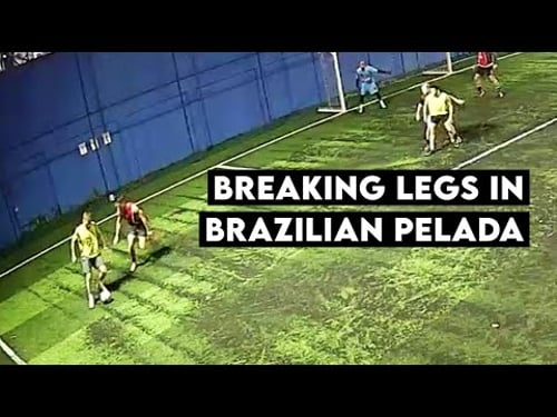 Goals, Dribbles & Nutmegs in Brazil | Pelada Highlights