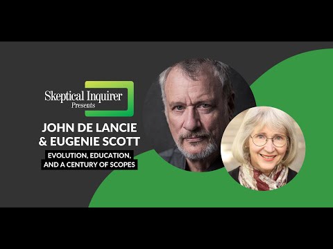“Evolution, Education, and a Century of Scopes” | John de Lancie and guest moderator Eugenie Scott