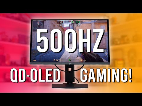 Brighter, 500Hz QD-OLED is Here! - MSI MAG 272QP X50 Review