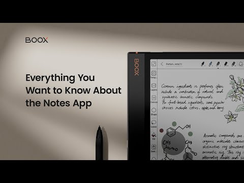 BOOX Notes App: Everything You Want to Know - BOOX Tutorial Ep12