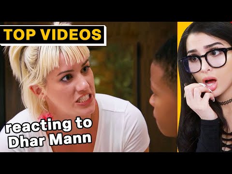 Best Of SSSniperWolf Reacting to Dhar Mann Videos!
