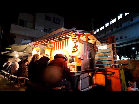 How This Street Ramen Stall Sells 50 Bowls in Just One Hour|Japanese ramen on the street"