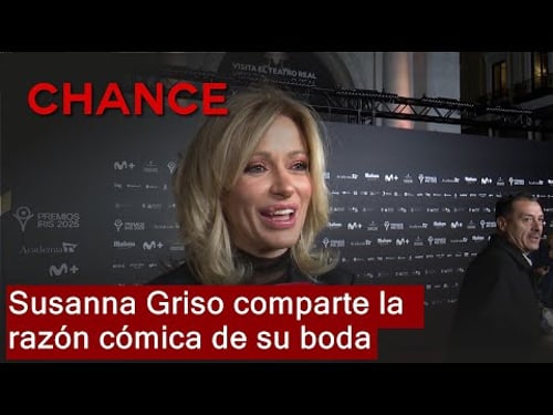 Susanna Griso revela divertida la "única razón" por la que tiene ganas de que pase su boda