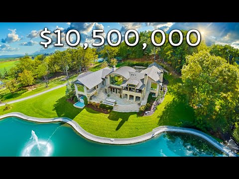 Beautiful Tennesee Mansion With Private Lake!