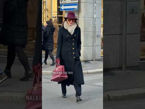 HOW TO LOOK EXPENSIVE LIKE ITALIANS IN WINTER #italianstreetstyle #milanstreetstyle #streetstyle