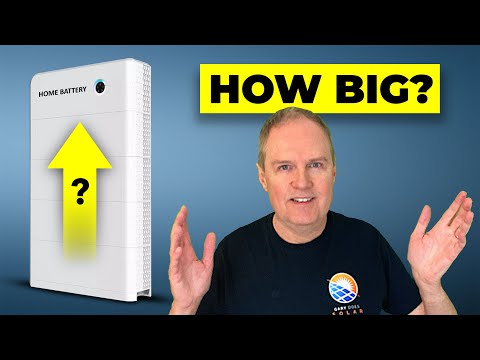 Choosing the Right Home Battery Size