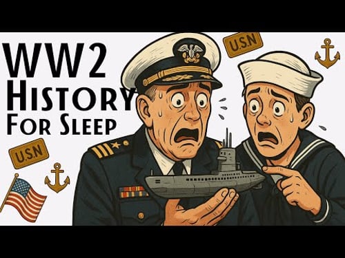 What it Was Like For an US Sailor in a North Atlantic Convoy | WW2 History for Sleep