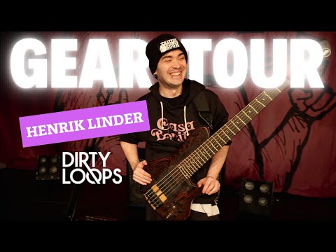 HENRIK LINDER (DIRTY LOOPS) GEAR TOUR & INTERVIEW - PARIS 2025 🔥