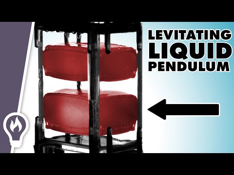 The Levitating Liquid Pendulum