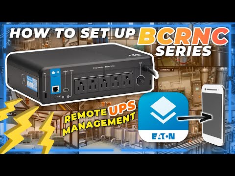 Manage Security Cameras During Power Outage With the Eaton Tripp Lite UPS Cloud (BCRNC Series)