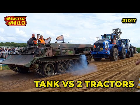 Trekken tegen enorm grote trekkers; Blijft alles heel? #1017