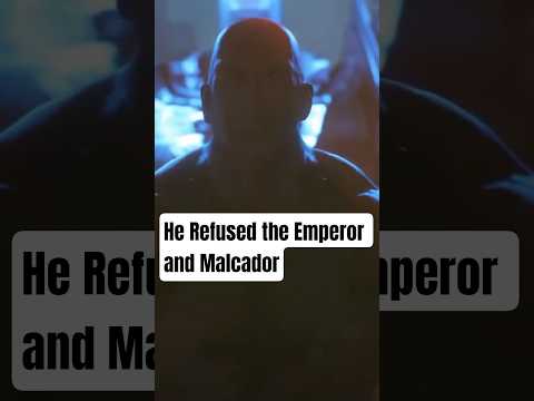 He Refused the Emperor and Malcador #warhammer40k