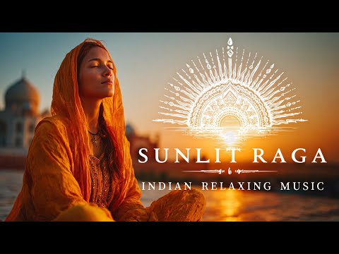 Sunlit Raga | Indian Relaxing Music with Sitar for Meditation and Yoga | World Music
