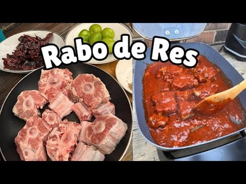 Guiso de Rabo De Res! (Beef Oxtail) Cocinando Contigo Y Mas
