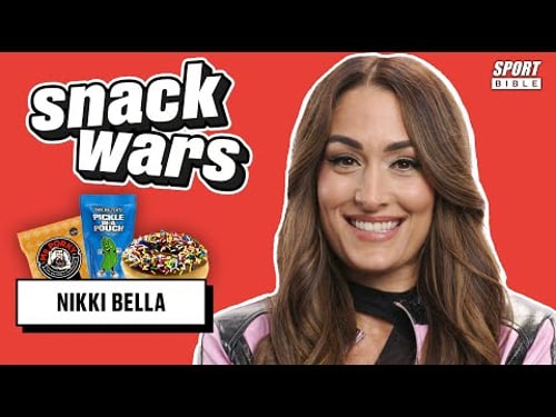 WWE Superstar Nikki Bella Rates British & American Food | Snack Wars