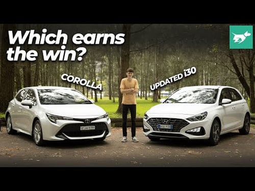 Toyota Corolla vs Hyundai i30 2021 comparison review | Chasing Cars