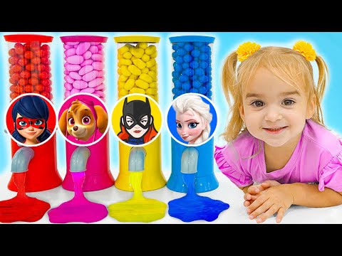 Caramelos mágicos que convierten a los niños en superhéroes una divertida historia de Alice