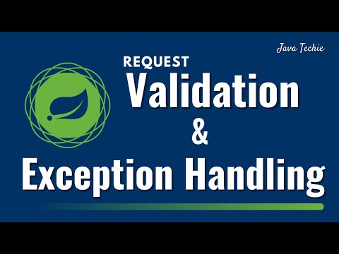 Spring Boot | REST API Request Validation & Exception Handling Realtime Example | JavaTechie