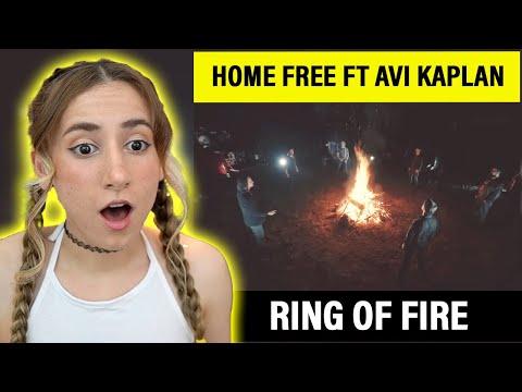 This A Cappella Cover Is PURE FIRE 🔥 | Home Free & Avi Kaplan - Ring of Fire | Singer Reacts