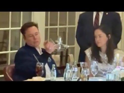 Does This Video Prove Elon Musk Was High in Front of Trump?