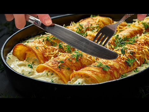 Das leckerste Kartoffelrezept, das ich je gemacht habe❗Jeder fragt mich danach