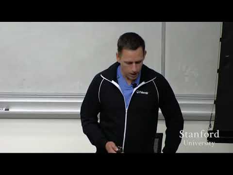 Peter Thiel - Competition Is For Losers - Stanford CS 183B Autumn Quarter 2014-2015