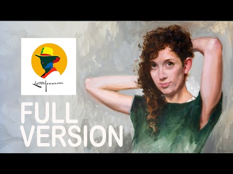 Learn how to paint a portrait in oil paint. Full & Free tutorial. By Ben Lustenhouwer