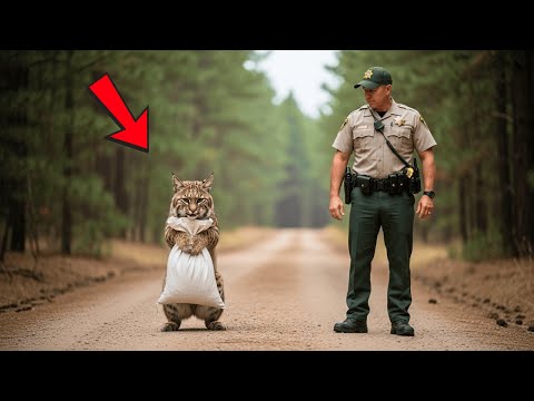 People Tried to Take the Bag From a Crying Bobcat — They Scream When They See What’s Inside!