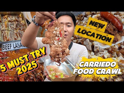 5 MUST TRY FILIPINO STREETFOOD in CARRIEDO, NEW LOCATION, FOOD CRAWL in 2025 | Kafoodtrip