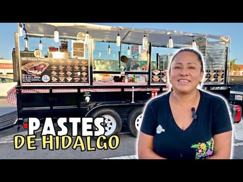 How This Food Truck Makes Pastes (Empanadas) Influenced by Cornish Pasty | Mexican Street Food