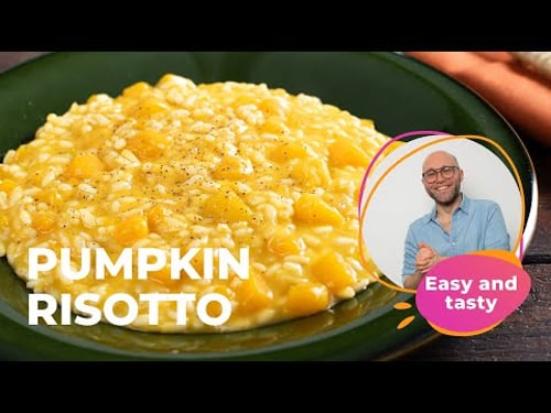 PUMPKIN RISOTTO - CREAMY & DELICIOUS✨🧡