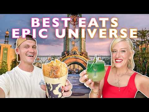 We Spent TWO MONTHS Eating At Epic Universe To Find The BEST FOOD | NEW Universal Orlando Snacks