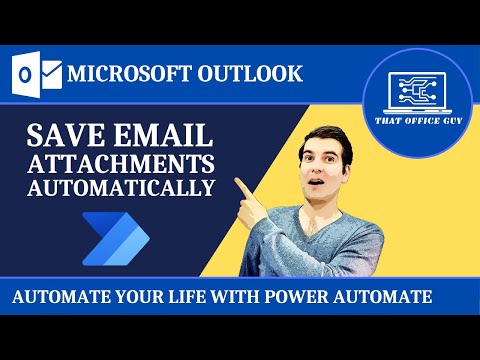 How to Save Email Attachments with Power Automate | Power Automate Tutorial