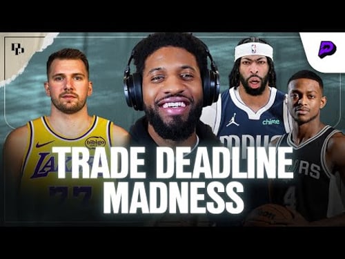 Paul George Reacts to Luka Doncic-Anthony Davis Trade, Kevin Durant Trash Talk, Maxey Snub & More