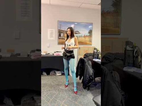 Moments before the showww