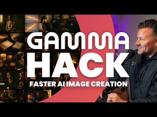 Gamma AI + ChatGPT Hack: Create 100+ Branded Images in Minutes