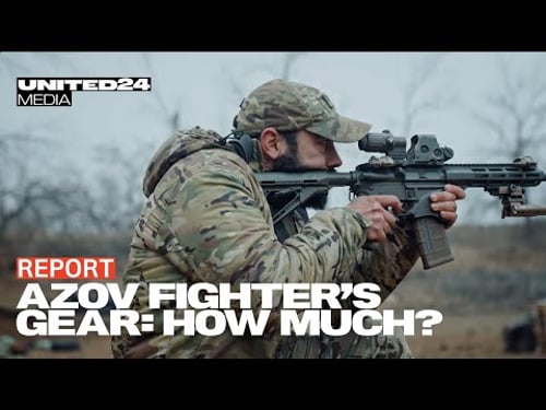 How Much a Modern Ukrainian Soldier’s Gear Really Costs | Inside an Azov Fighter’s Kit