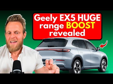 NEW Geely EX5 gets bigger battery, better efficiency and a HUGE range boost