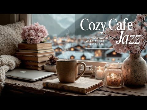 Winter Jazz Cafe ~ Cozy Focus Music for Study & Work ~ Bossa Nova Chill