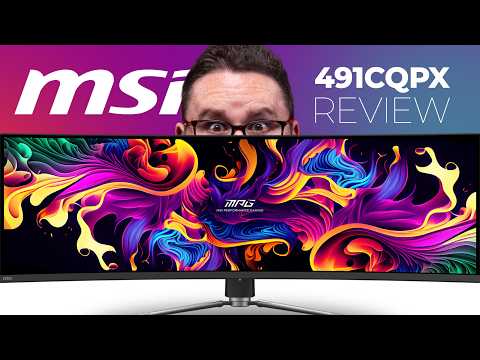 Ultimate Ultrawide? The MSI 491CQPX Ultrawide Monitor Review.