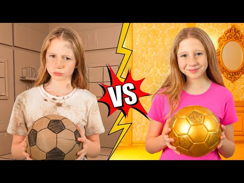 Nastya and Cardboard Toys vs. Expensive Toys Big Collection